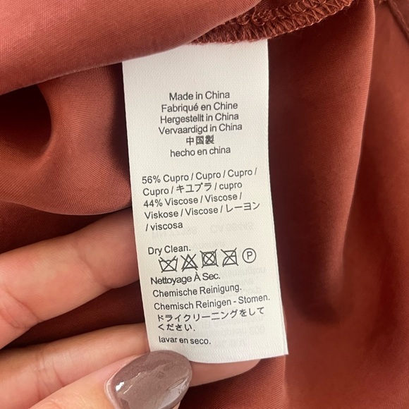 J. Crew Button Front Camisole Rust Size XS New with Tags - Picture 5 of 6